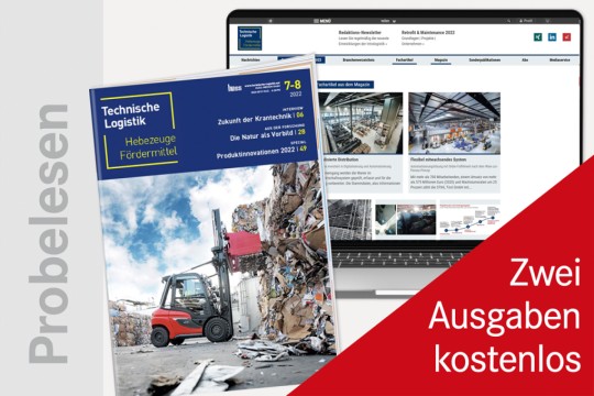 Technische Logistik Probe-Abonnement