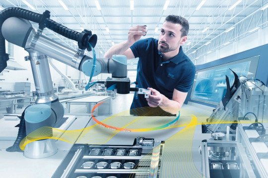 Innovative Sicherheitslösungen für Roboteranwendungen von Sick bieten Sicherheit für Personen, ohne die Produktivität in der Anwendung zu beeinträchtigen. Bild: Sick