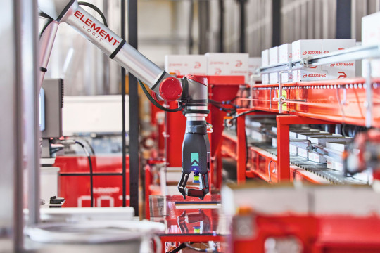 Der „eOperator“ von Element Logic im Einsatz beim Kunden Apotea. Bild: Element Logic