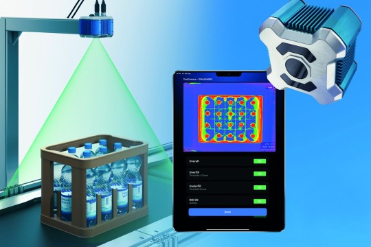 Die 3D-Smart-Kamera führt Vollständigkeitsprüfungen von Mehrzonenverpackungen durch, um eine zuverlässige Qualitätskontrolle zu gewährleisten (Bildquelle: Contrinex Sensor GmbH)