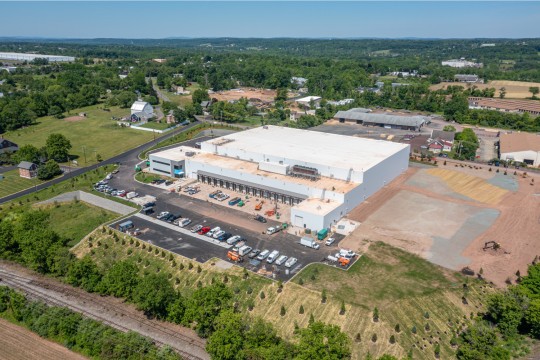 Neues Tiefkühllogistikzentrum von Derstine‘s in Sellersville, Pennsylvania, gesteuert mit SAP-EWM by Knapp. (Bildquelle: Knapp)