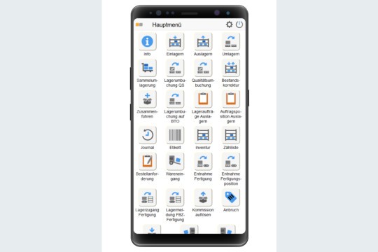 Das übersichtliche und klar strukturierte Design ermöglicht eine intuitive Bedienung der App. (Bildquelle: Softbauware GmbH)