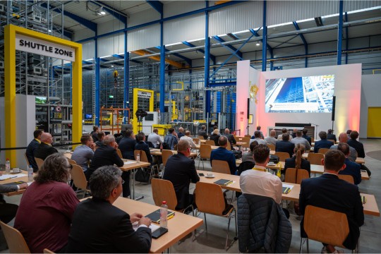Wie lassen sich Innovationen in der Intralogistik fundiert bewerten und erfolgreich in die Praxis überführen? Dieser Frage widmet sich die SSI Schäfer Gruppe im September 2026 mit zwei Veranstaltungen. (Quelle: SSI Schäfer)