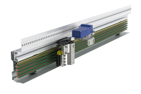 Mit „Apos Optic 2.0“ präsentiert Vahle die kompaktere, kamerabasierte Generation der optischen Positionierung, mit größerem Sichtfeld, nur einem Lesekopf und voller Abwärtskompatibilität. (Bildquelle: Vahle)