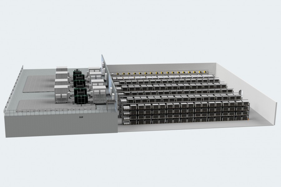 Im sächsischen Freiberg baut JT Energy Systems einen stationären 25-Megawatt-Speicher mit wiederverwerteten Lithium-Ionen-Batterien.