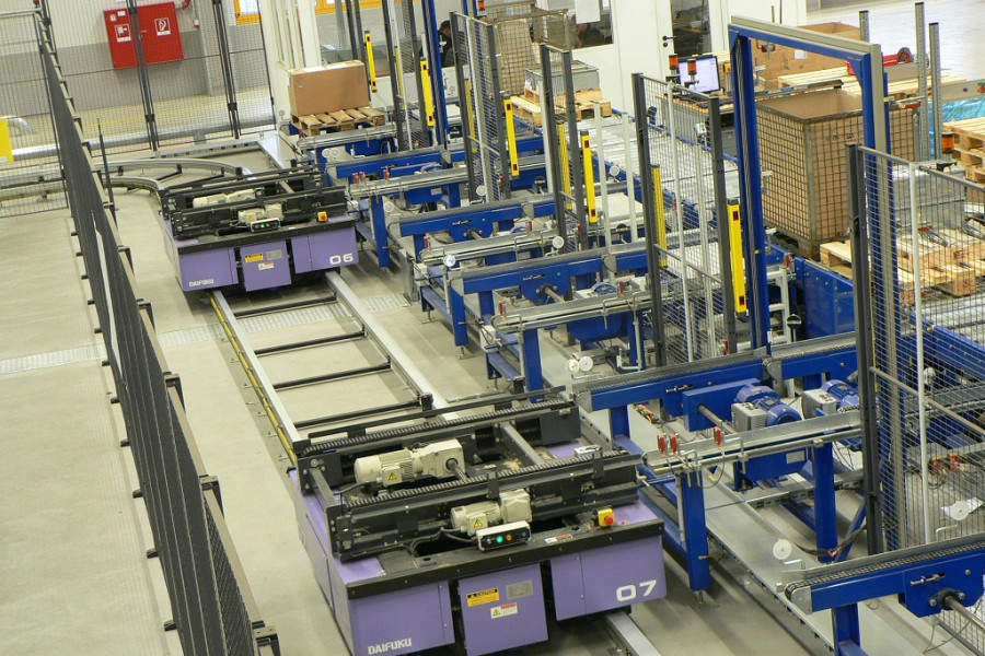 Beim Cross-Docking werden geeignete Lieferungen bereits im Wareneingang einem konkreten Bedarf und Zielort zugeordnet. (Quelle: Sysmat)
