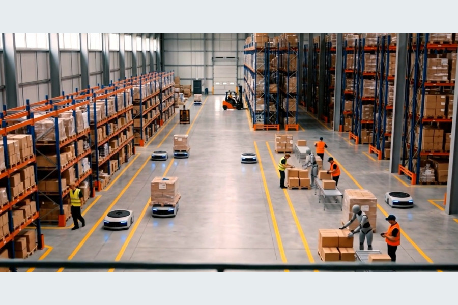 Mithilfe von digitalen Zwillingen, KI-Agenten und Simulationen soll die „Physical AI Safety Suite“ von TÜV SÜD und Accenture die Automatisierung von Fabriken und Lagern beschleunigen. (Bildquelle: Accenture/TÜV SÜD/TÜV SÜD/obs/ots)