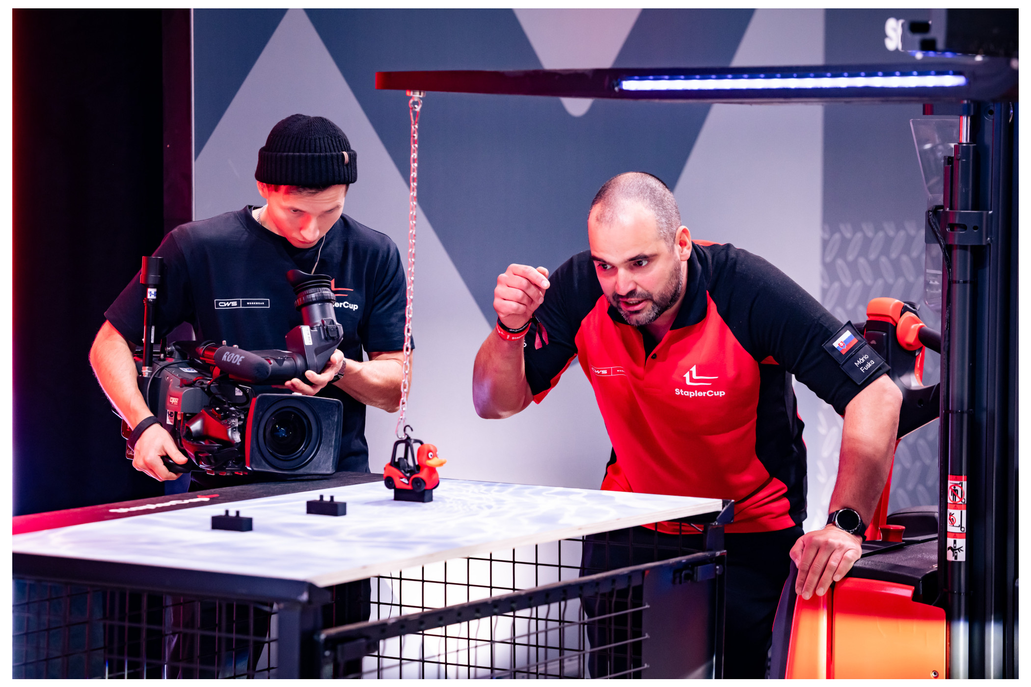 Impressionen von den Stapler Cup Finals 2026 in Aschaffenburg (Quelle: Bert Willer Fotografie)
