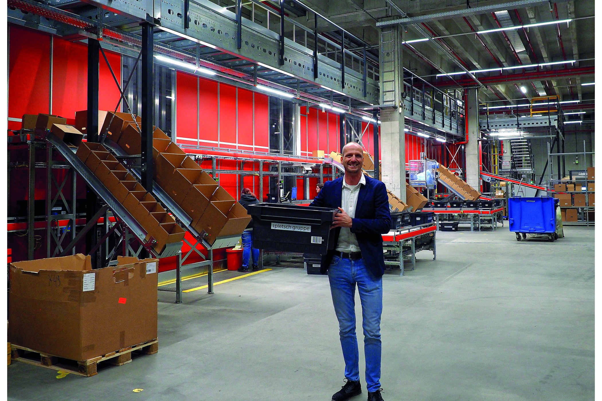 „Der Anschluss des neuen Autostore-Systems ist für uns ein weiterer Meilenstein bei der umfassenden Digitalisierung unserer Logistik.“ Frank Leupers, Bereichsleiter Logistik bei Pietsch Unternehmensgruppe