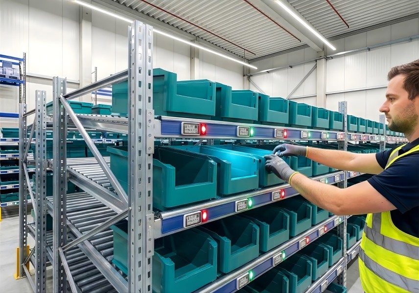 Digitale Regalsysteme von Bito-Lagertechnik machen intelligente transparente, effiziente und papierlose Lagerprozesse möglich. (Bildquelle: Bito-Lagertechnik)