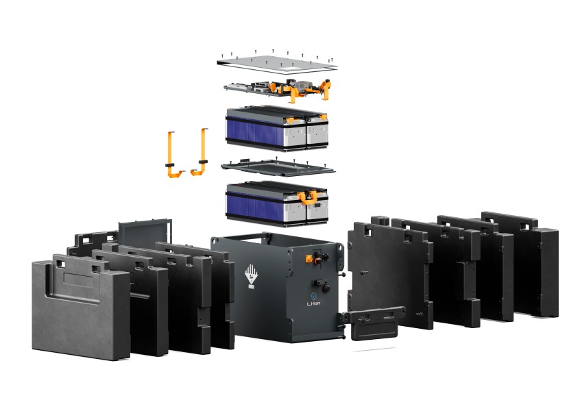 Dank ihrer modularen Bauweise ist die neue Still-Lithium-Ionen-Batterie flexibel in verschiedenen Größen und Kapazitäten verfügbar. (Bildquelle. Still)