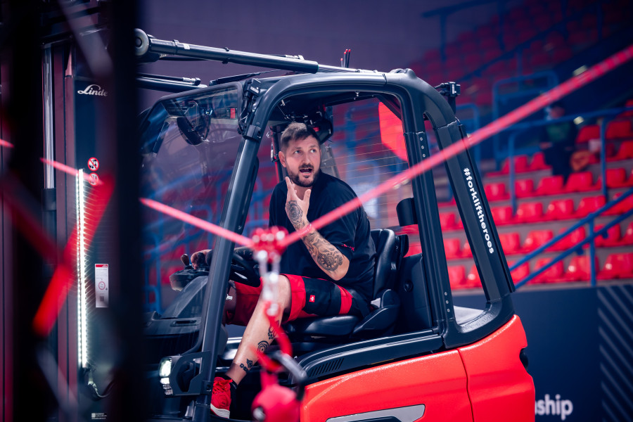 Impressionen von den Stapler Cup Finals 2026 in Aschaffenburg (Quelle: Bert Willer Fotografie)
