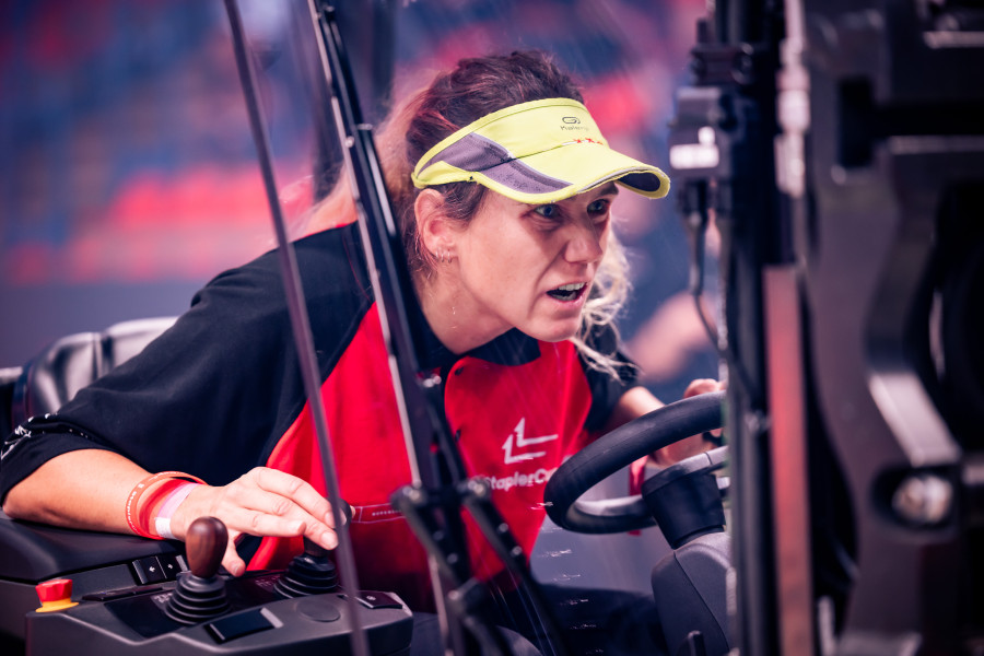 Impressionen von den Stapler Cup Finals 2026 in Aschaffenburg (Quelle: Bert Willer Fotografie)