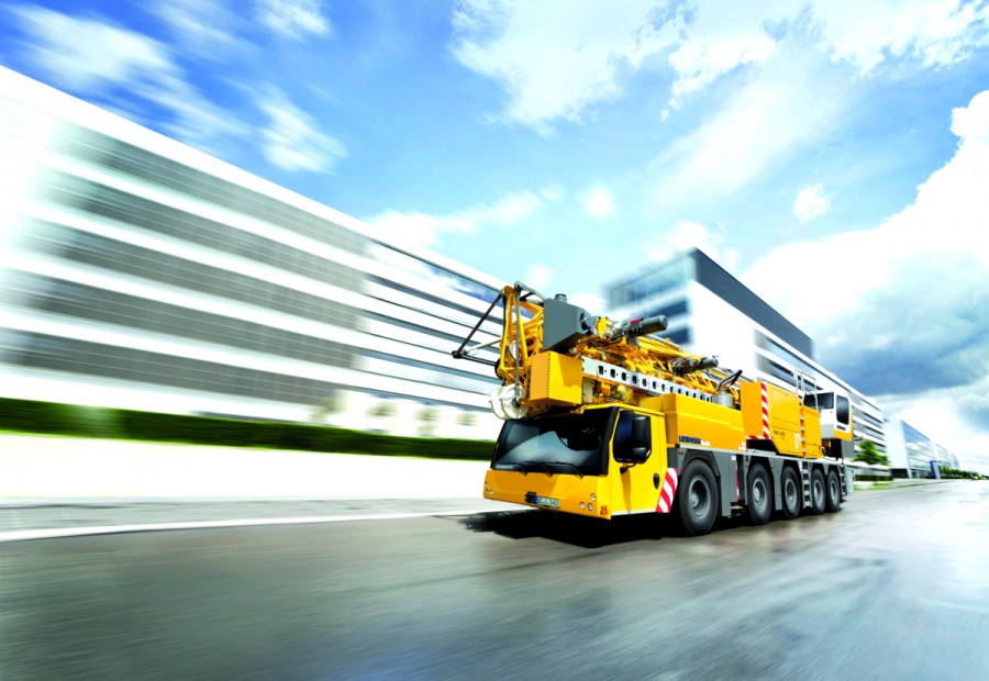 3. MK 140: Nominiert in der Kategorie „Crane and Lifting Appliance“ (Quelle: Liebherr)