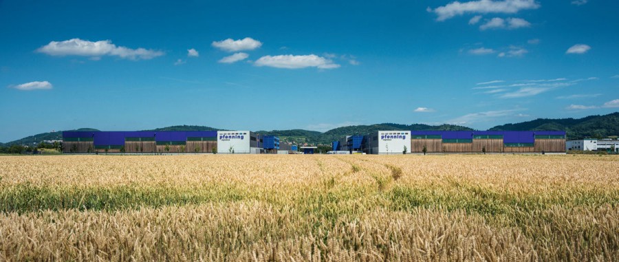 3. Das Multicube Rhein-Neckar ist eines der größten Multi-User-Logistikzentren in Deutschland, das von nur einem Dienstleister gebaut und betrieben wird. (Quelle: pfenning logistics)