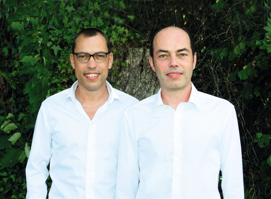 4. Unterstützung durch die nächste Generation: Nach Ausbildung und Studium in den Bereichen Mechanik und Maschinenbau treten 1995 und 1996 die Söhne, Stephan (links im Bild) und Michael Binder, in das Unternehmen ein. (Quelle: Binder)