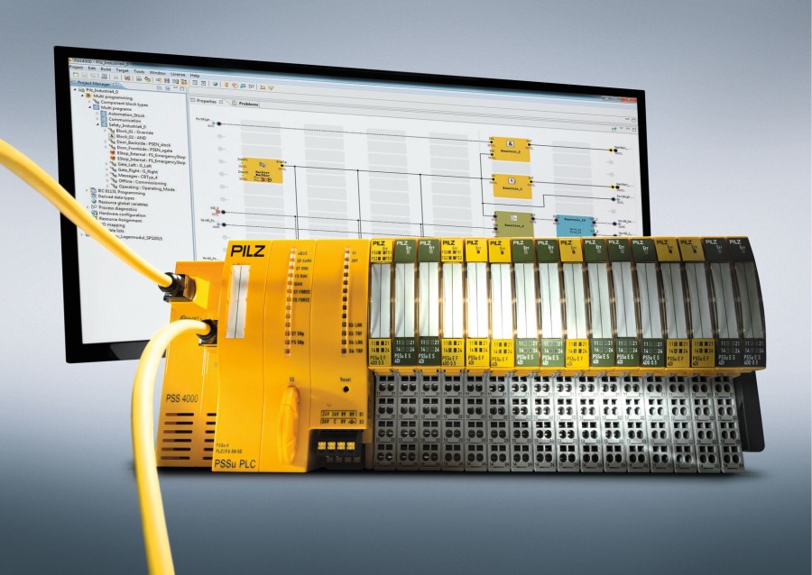 Mit dem Engineering Tool PAS4000 von Pilz lassen sich passende Abschaltbereiche flexibel definieren und einzelne Teilbereiche sukzessive in Betrieb nehmen. Bild: Pilz 