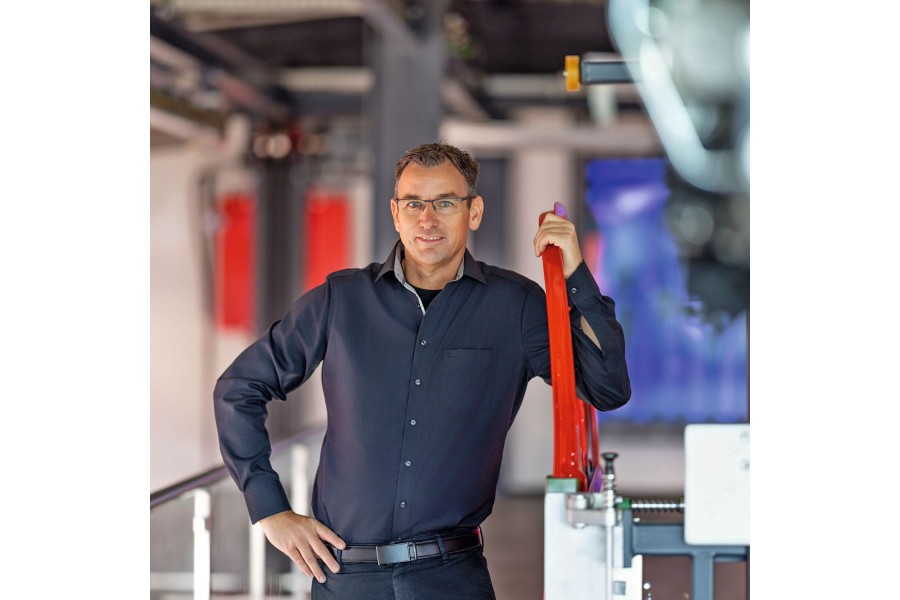 Carsten Schmidt, Geschäftsführer des Bereichs Fördersysteme von SEH Engineering Bild: SEH Engineering / AKKA OLTHOFF 