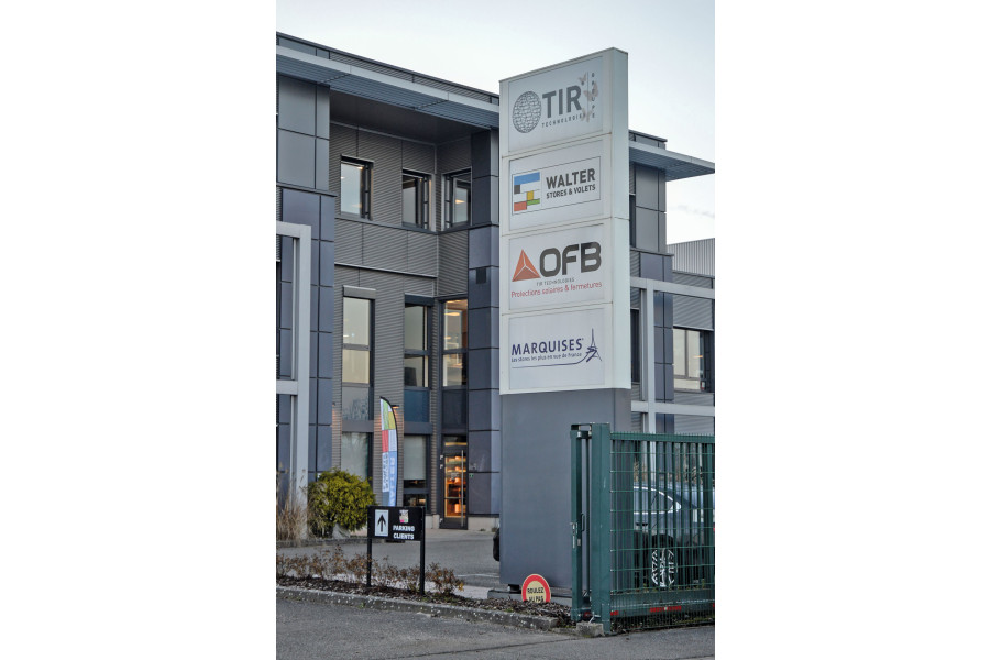 Aus Aluminium fertigt TIR Technologies im elsässischen Kilstett Markisen, Pergolen, Jalousien und Rollläden. Bild: Kasto Maschinenbau GmbH & Co. KG
