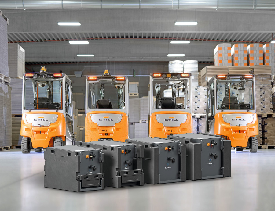 Smart statt maximal: Mit seinem erweiterten Lithium-Ionen-Batterieportfolio bietet Still jedem Kunden die technisch und wirtschaftlich perfekt passende Lösung für seine individuellen Herausforderungen. Bild: Still GmbH