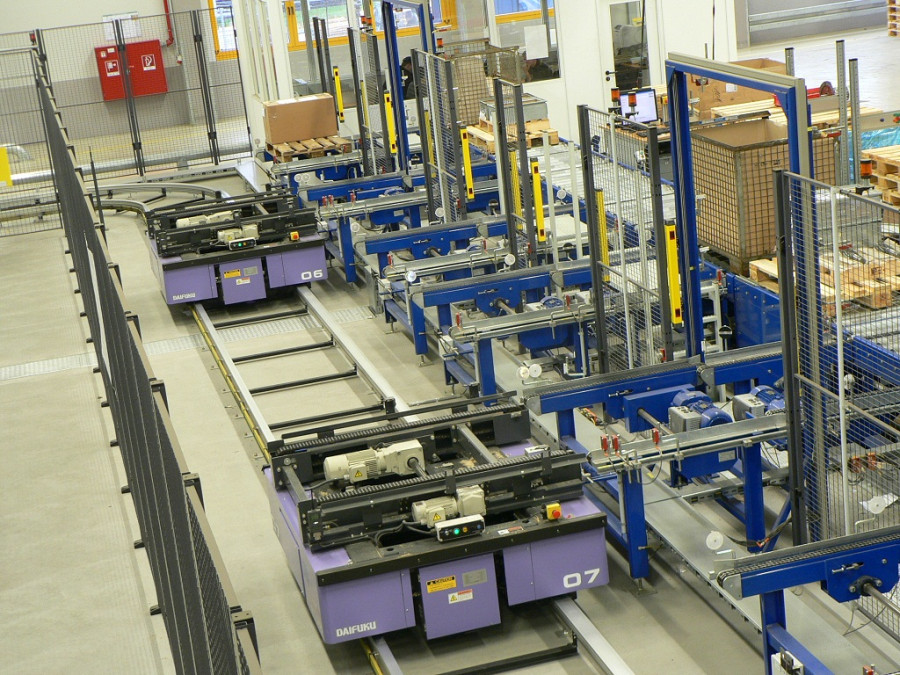 Beim Cross-Docking werden geeignete Lieferungen bereits im Wareneingang einem konkreten Bedarf und Zielort zugeordnet. (Quelle: Sysmat)