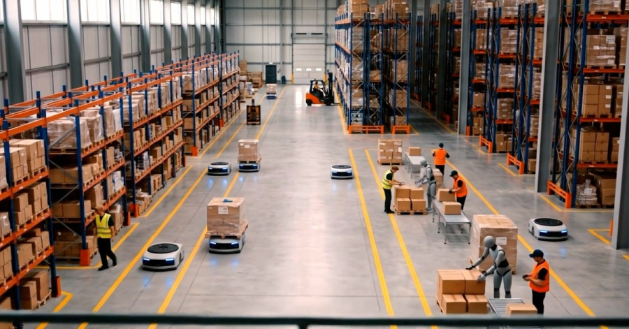 With the help of digital twins, AI agents, and simulations, the "Physical AI Safety Suite" by TÜV SÜD and Accenture aims to accelerate the automation of factories and warehouses. (Image source: Accenture/TÜV SÜD/TÜV SÜD/obs/ots)